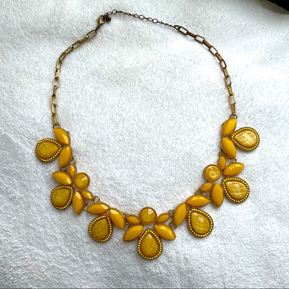 Modcloth Patterned On Beauty Statement Necklace